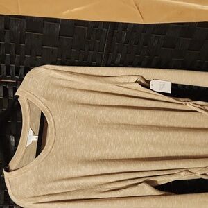 Time and Tru belted sweater dress XXL oatmeal color